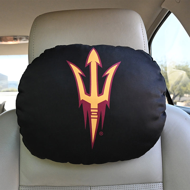 ASU Travel Pillow in car
