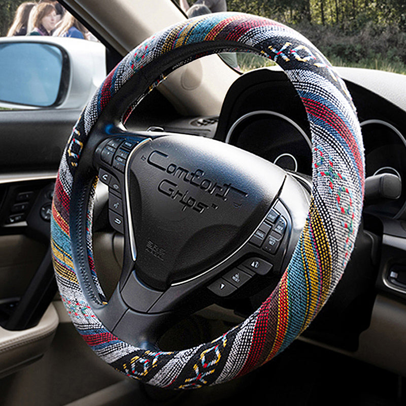 Boho steering wheel cover right side