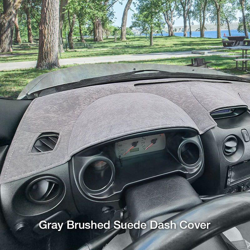 Brushed Suede Charcoal dash cover in Hyundai