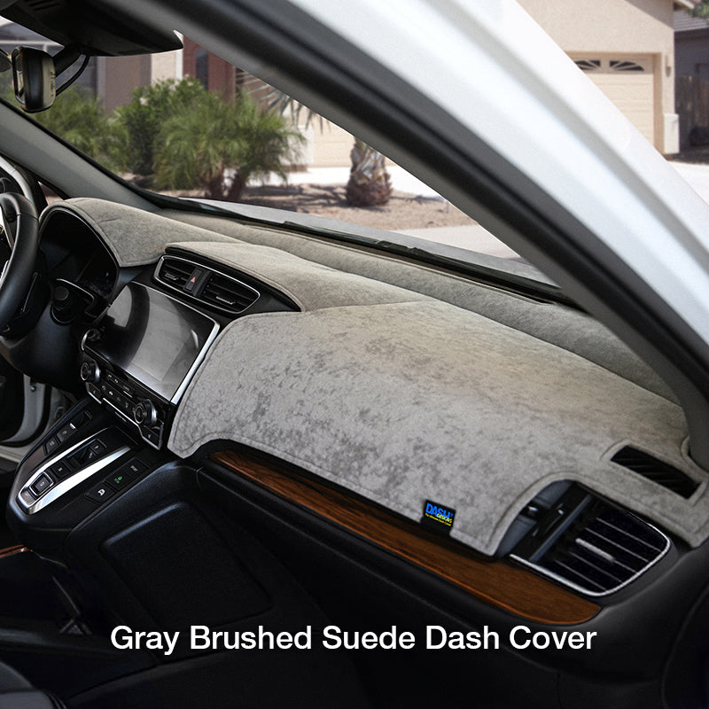 Brushed Suede Gray dash cover in Honda CRV