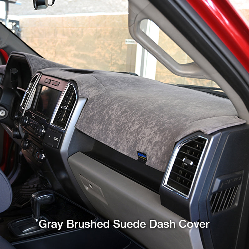 Dash Designs Brushed Suede Gray dash cover