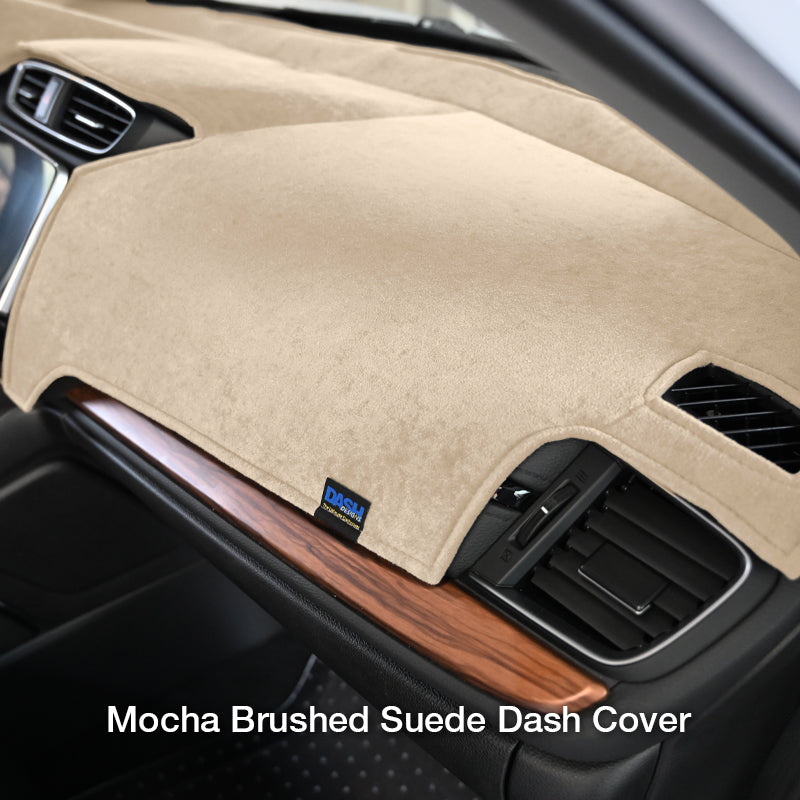 Brushed Suede Mocha dash cover