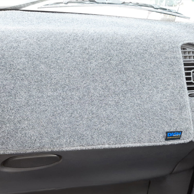 Poly Carpet Gray dash cover closeup