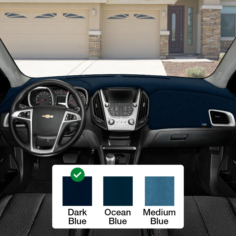 DD Plush Velour Dark Blue dash cover example