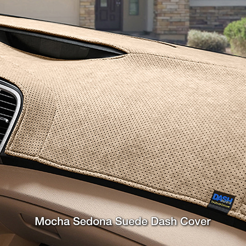 Sedona Suede Mocha dash cover closeup