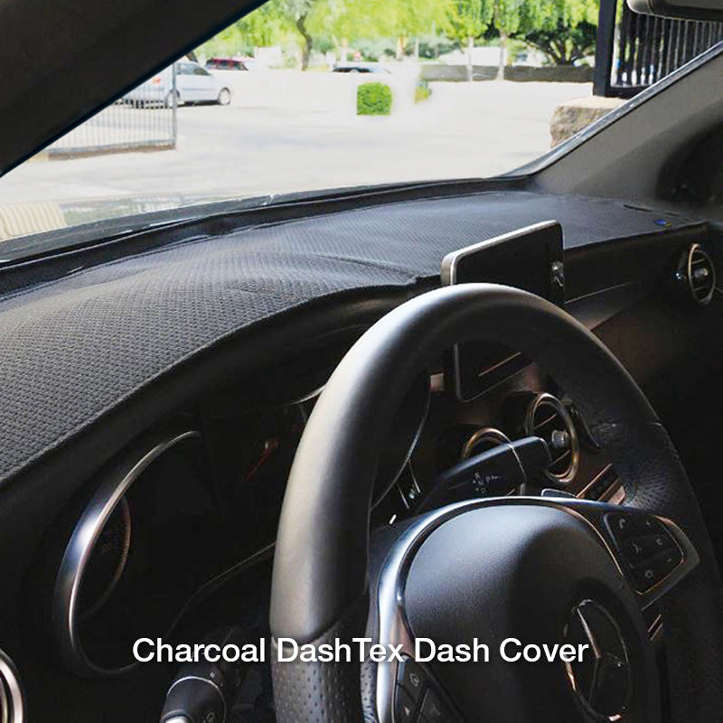 DashTex Charcoal dash cover in Mercedes