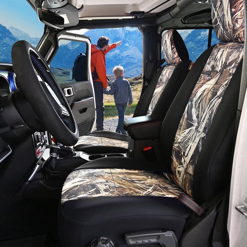 Seat Décor DRT SC Jeep dad and son in mountains