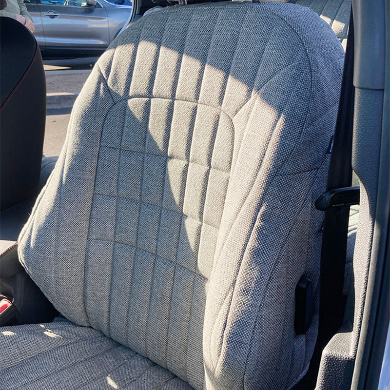 Seat Décor Tweed Gray front seat cover