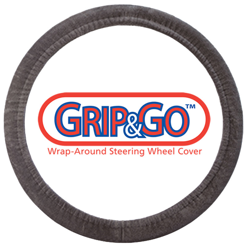 Grip&Go Charcoal Plush Velour