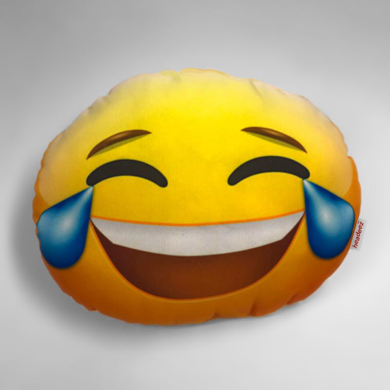 Happy Tears Emoji Travel Pillow