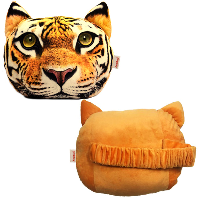 Keanau Tiger Travel Pillow front and back