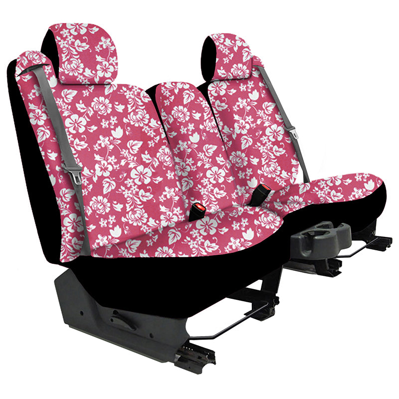 Hibiscus Pink Solid Seat Designs Seat Covers example