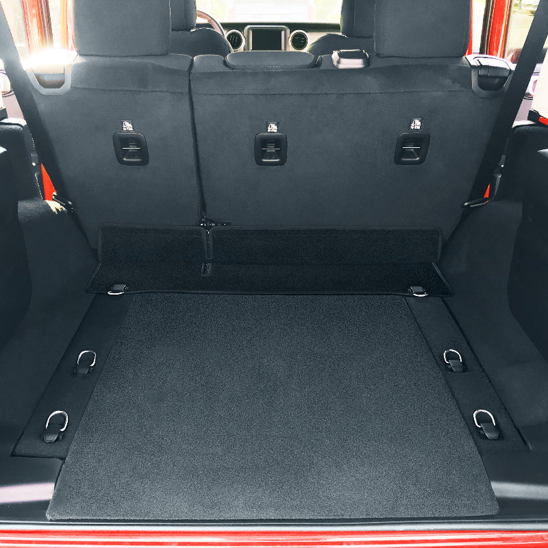 JLU Cargo Mat with Seats Up