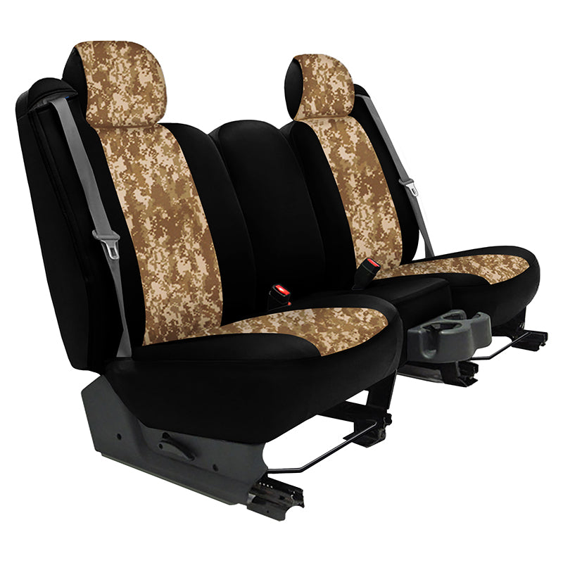 Seat Designs Digital Camo Tan 2-Tone seat covers