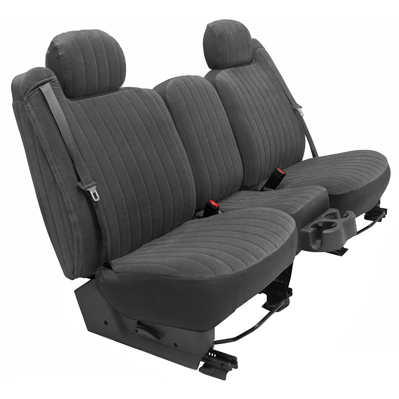 Plush Velour Charcoal seat covers