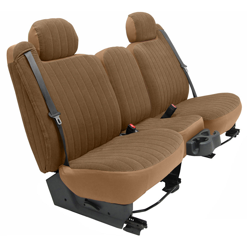Plush Velour Sandstone seat covers