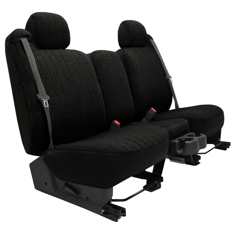 Seat Designs Tweed Black seat covers