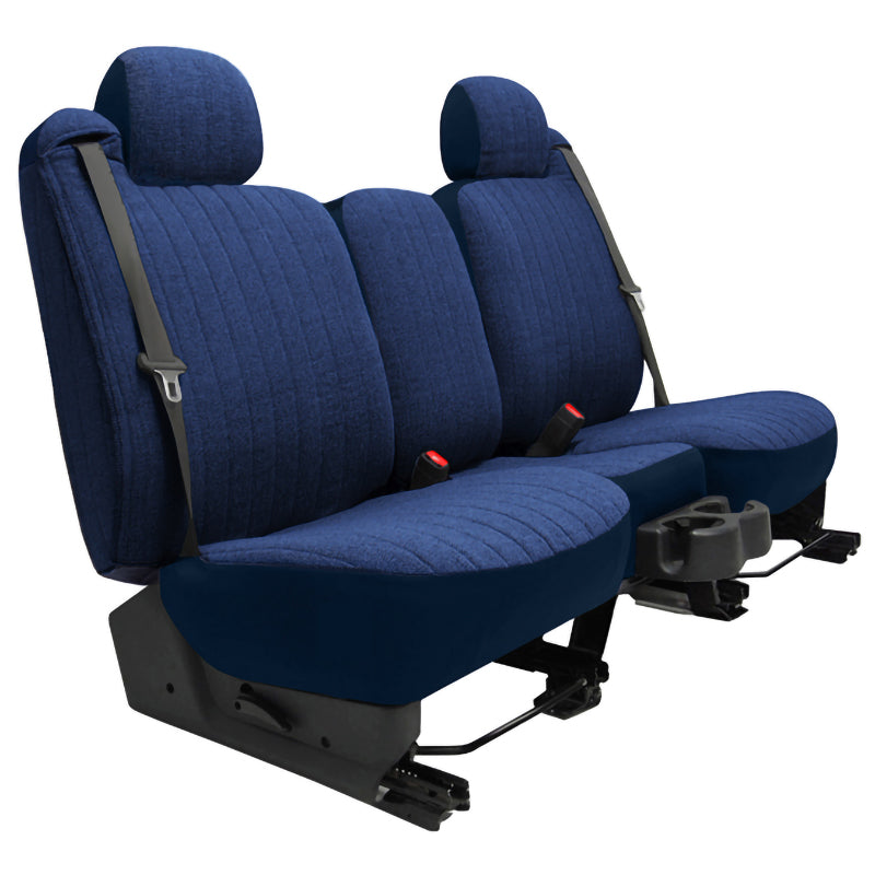 Seat Designs Tweed Dark Blue seat covers