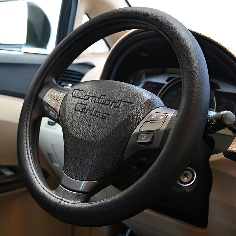 Performa Grip Black steering wheel cover right side