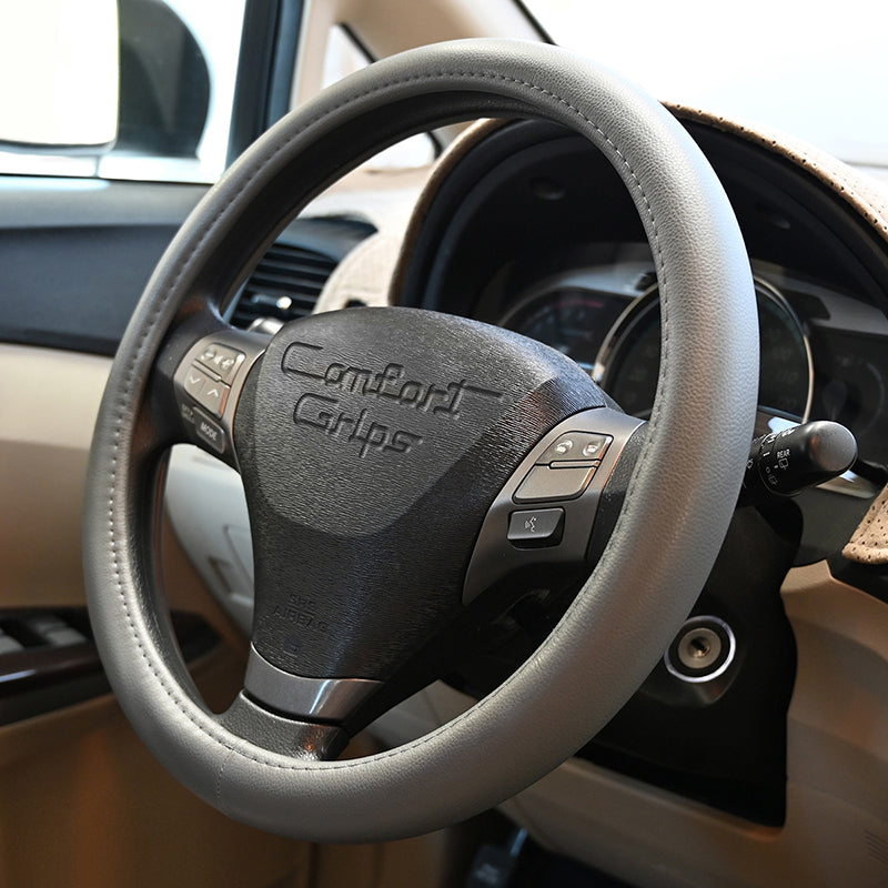 Performa Grip Gray steering wheel cover right side