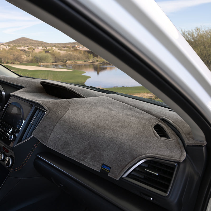 Plush Velour Charcoal dash cover