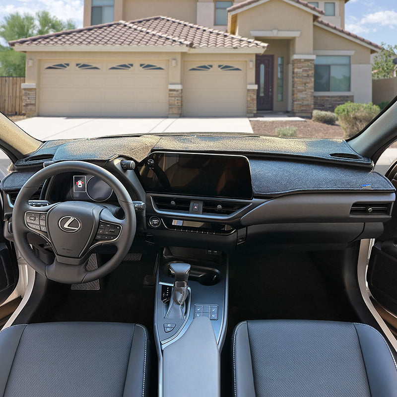Plush Velour Medium Gray dash cover