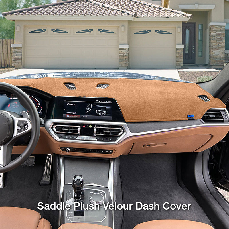 Plush Velour Saddle dash cover