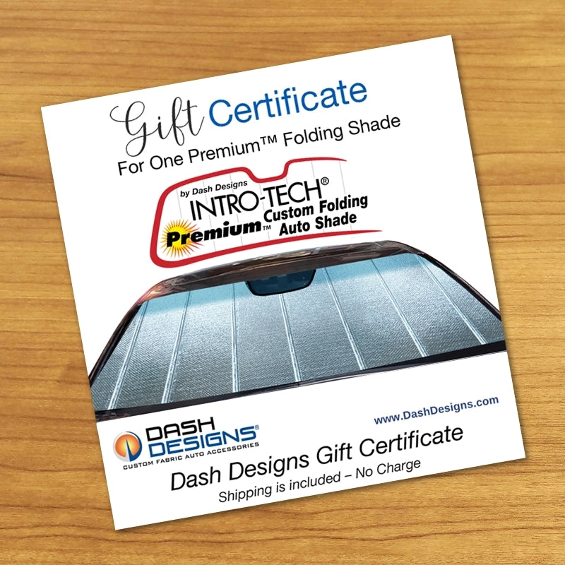 Premium Sunshade Gift Certificate