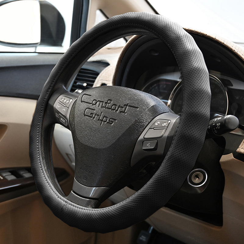 Racing Grip Black steering wheel cover right side