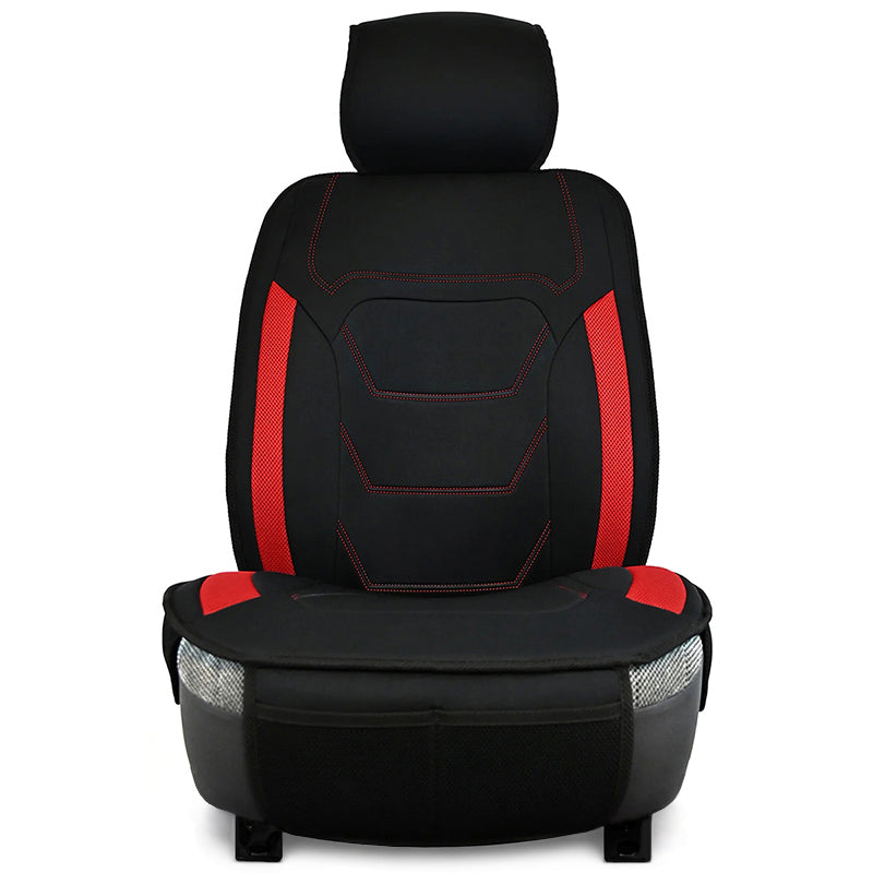 Red Seat Topper front view