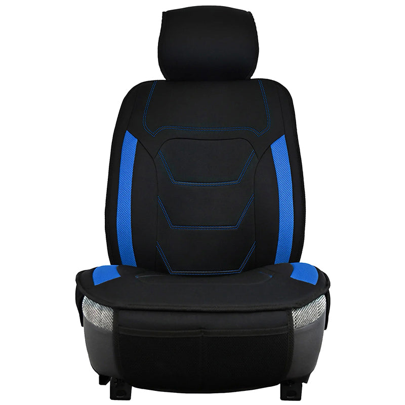 Blue Seat Topper front view