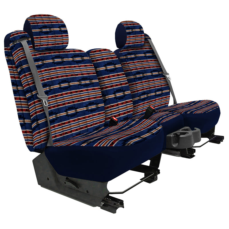 Southwest Sierra Dark Blue seat cover example