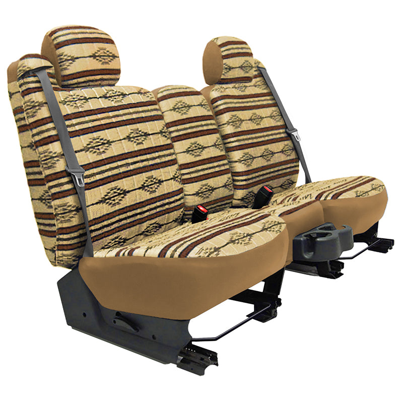 Southwest Sierra Tan seat cover example