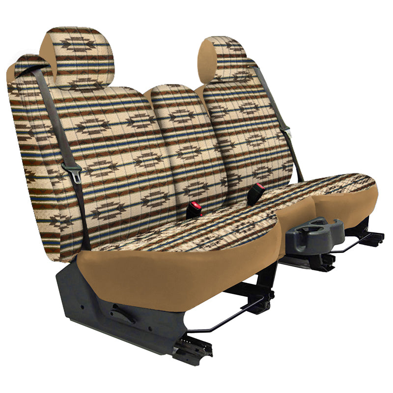 Southwest Sierra Tan seat cover example