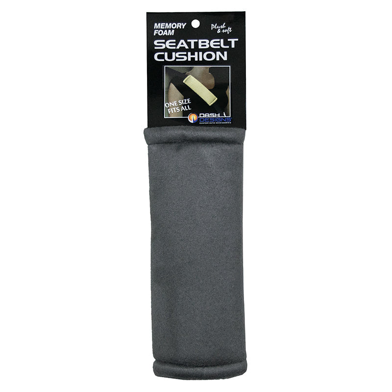 Seat Belt Cushion Gray Single Pack