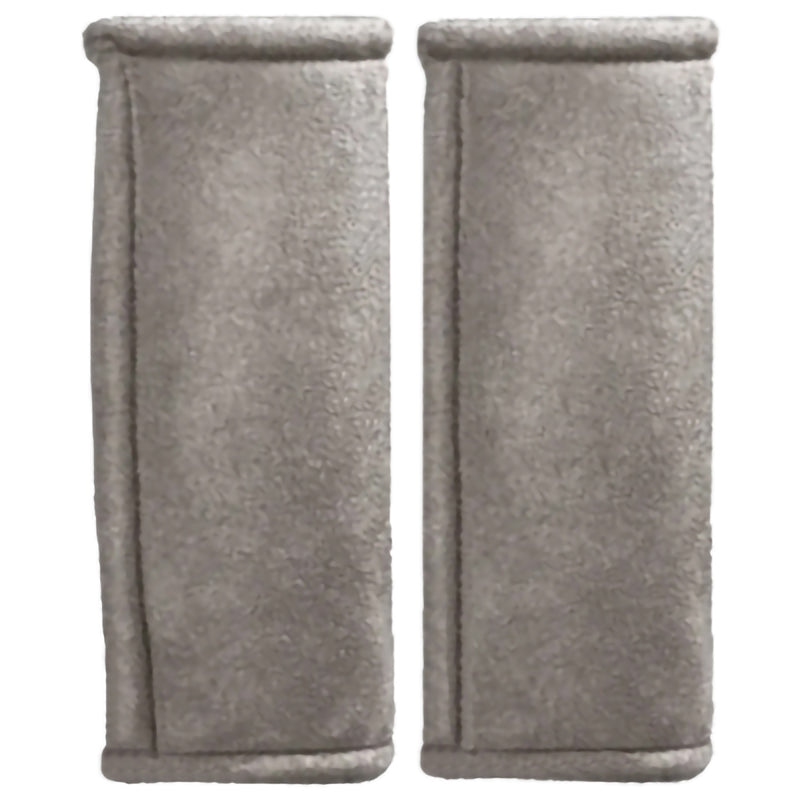 Seat Belt Cushion Gray Twin Pack
