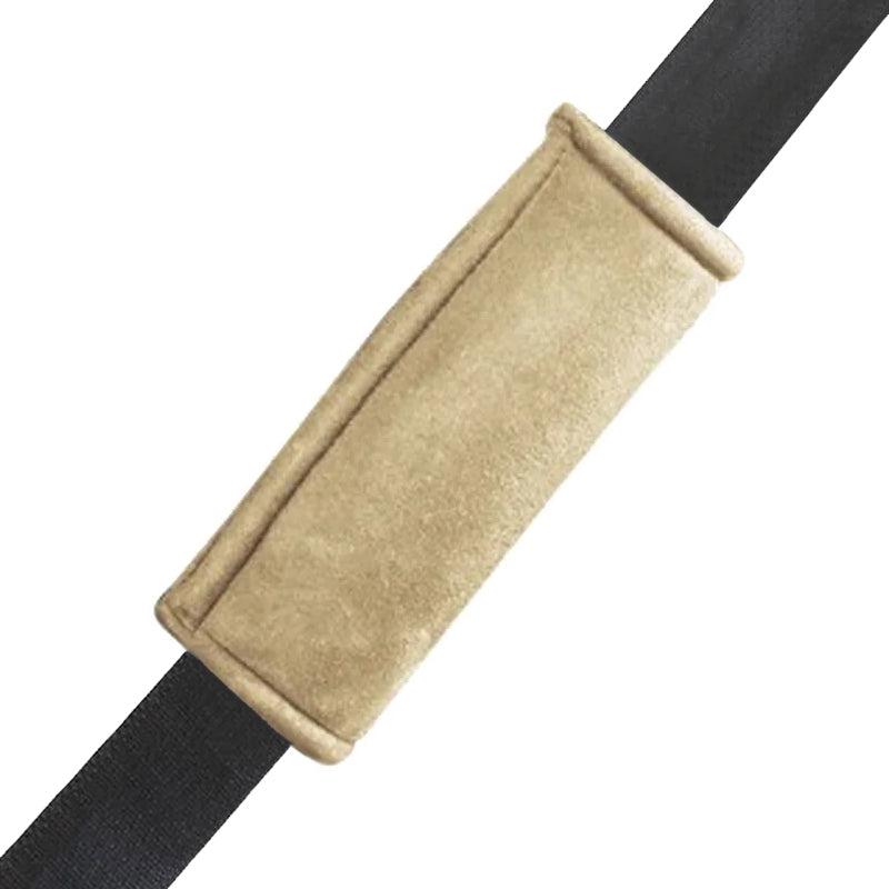 Seat Belt Cushion Tan Single