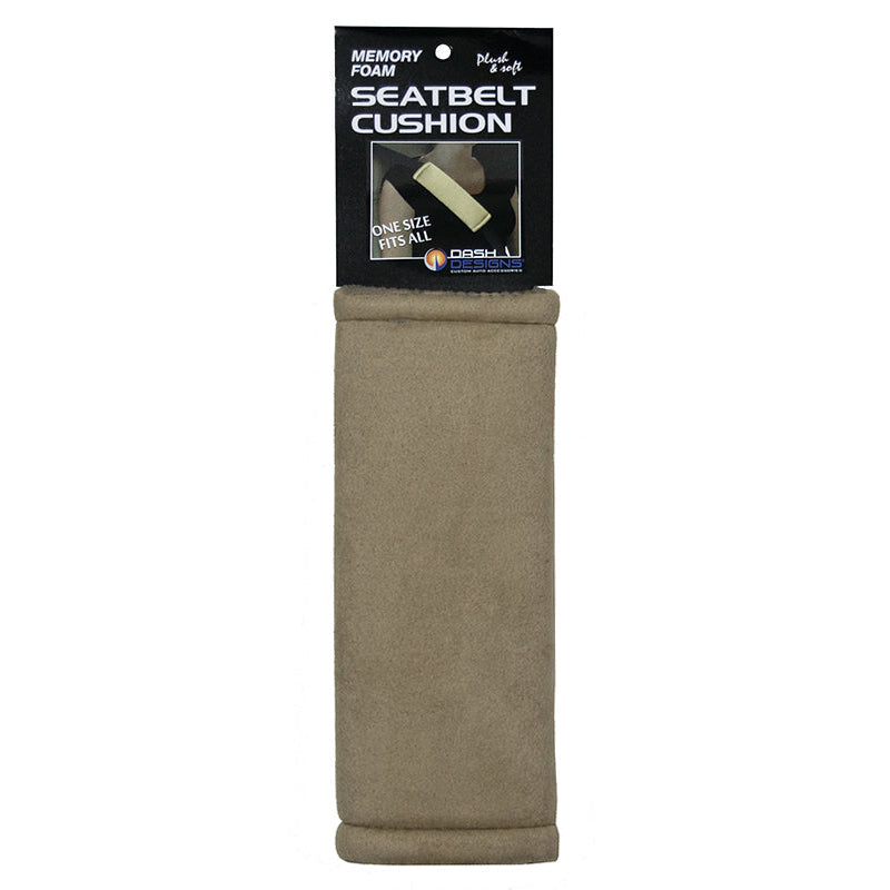 Seat Belt Cushion Tan Single Pack