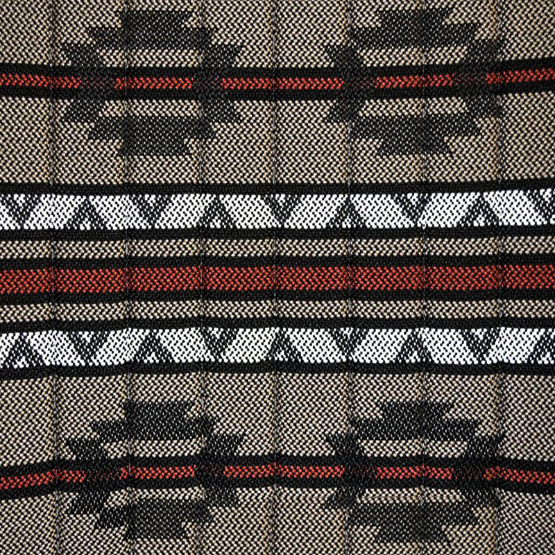 Southwest Sierra Taupe Fabric Closeup