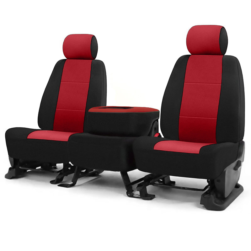 Genuine Neoprene Red 2-Tone seat covers