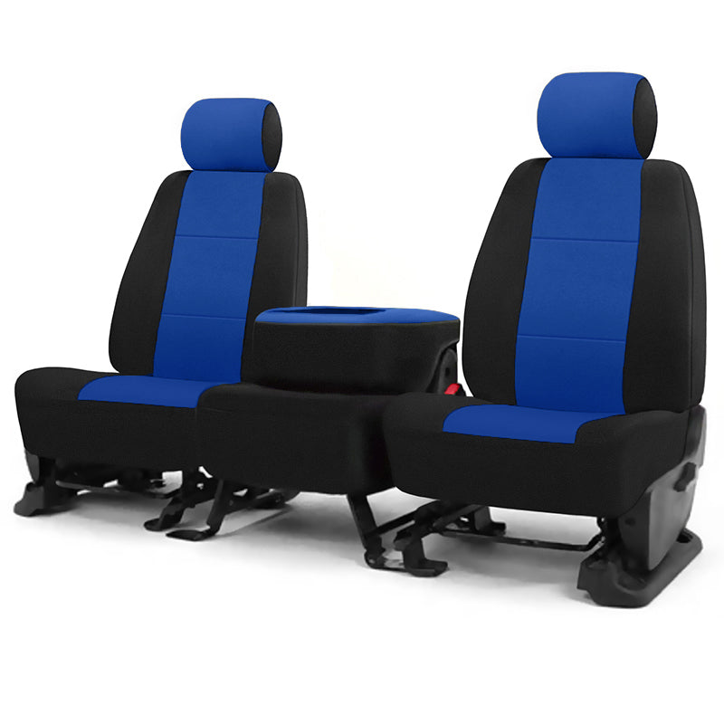 Genuine Neoprene Blue 2-Tone seat covers