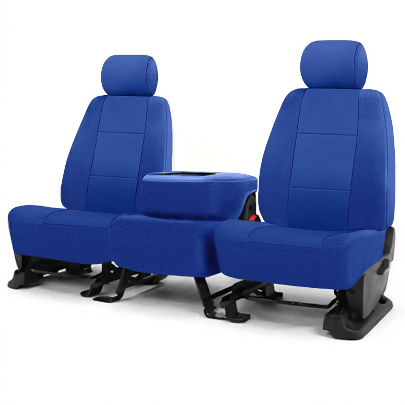 Genuine Neoprene Blue Solid seat covers