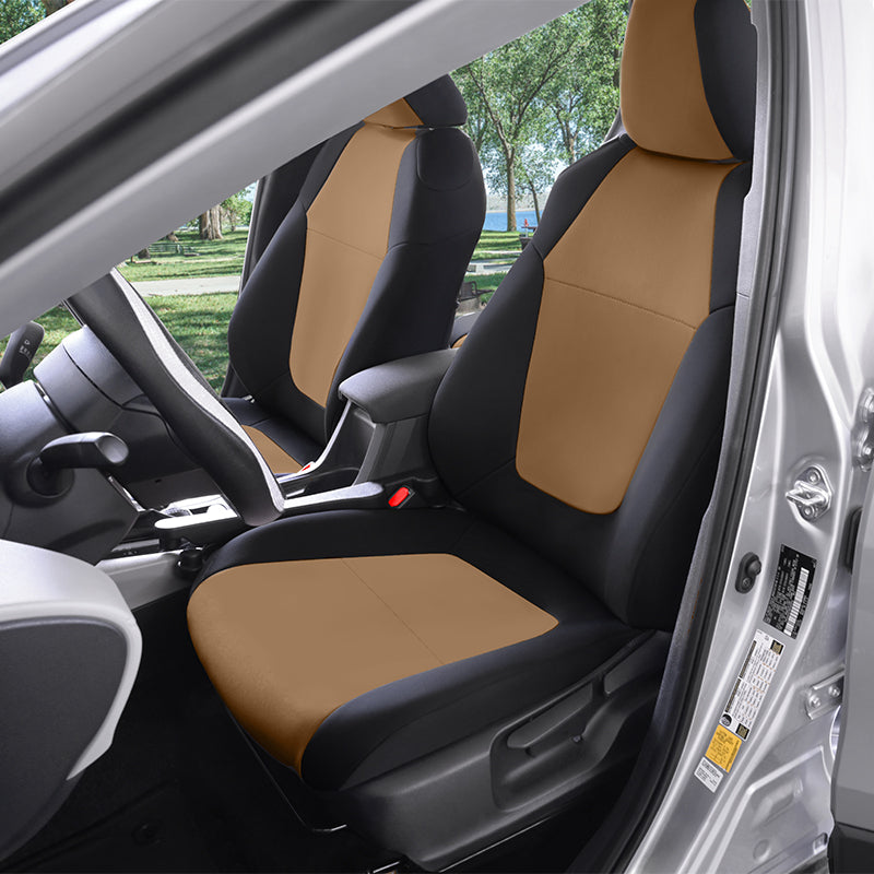 Seat Décor NeoSupreme Tan 2-Tone seat covers
