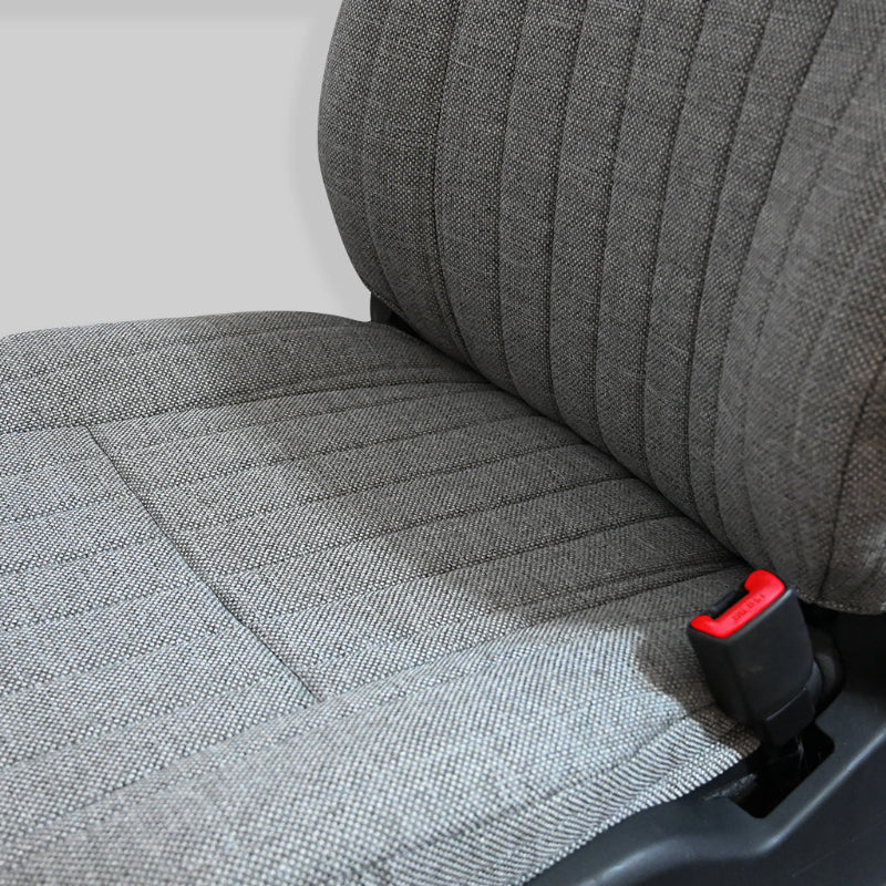 Seat Décor Tweed Seat Cover Closeup