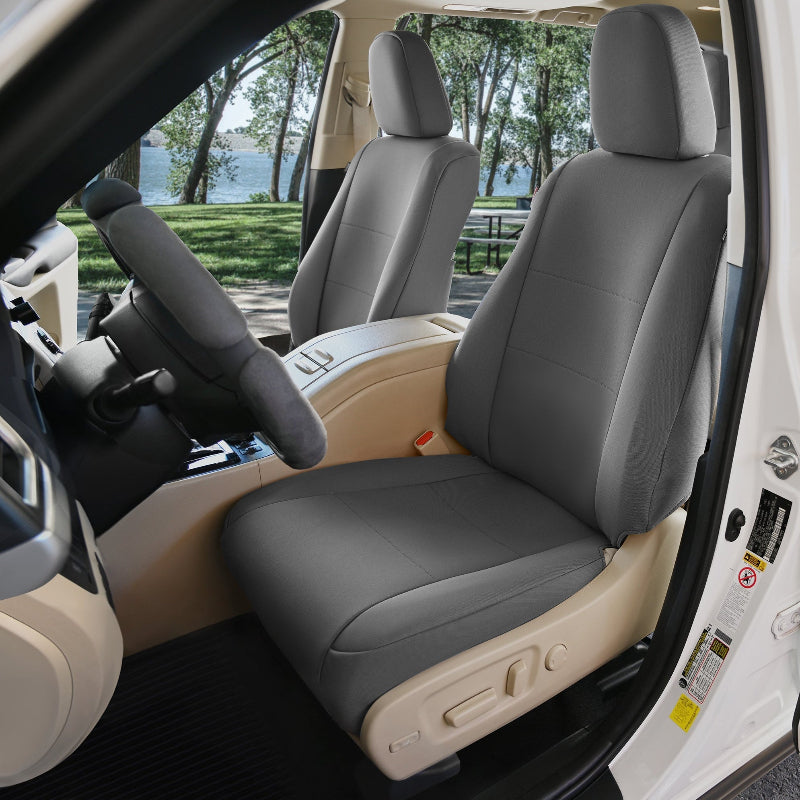 Seat Décor Kingston Charcoal in Toyota Highlander Driver's side