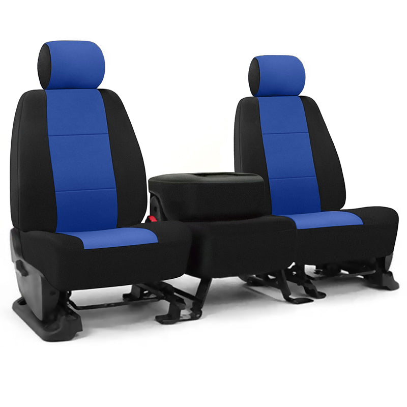 Seat Designs NeoSupreme Blue 2-tone seat cover example