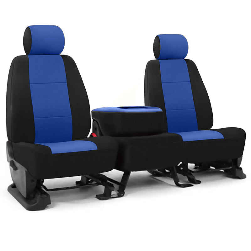 Seat Designs NeoSupreme Blue 2-tone seat cover example
