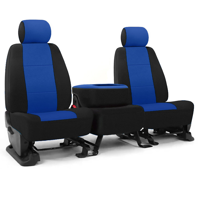 Seat Designs NeoSupreme Blue 2-tone seat cover example