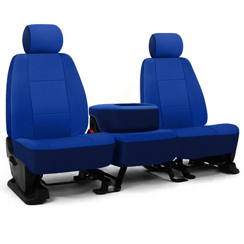 Seat Designs NeoSupreme Blue Solid seat cover example