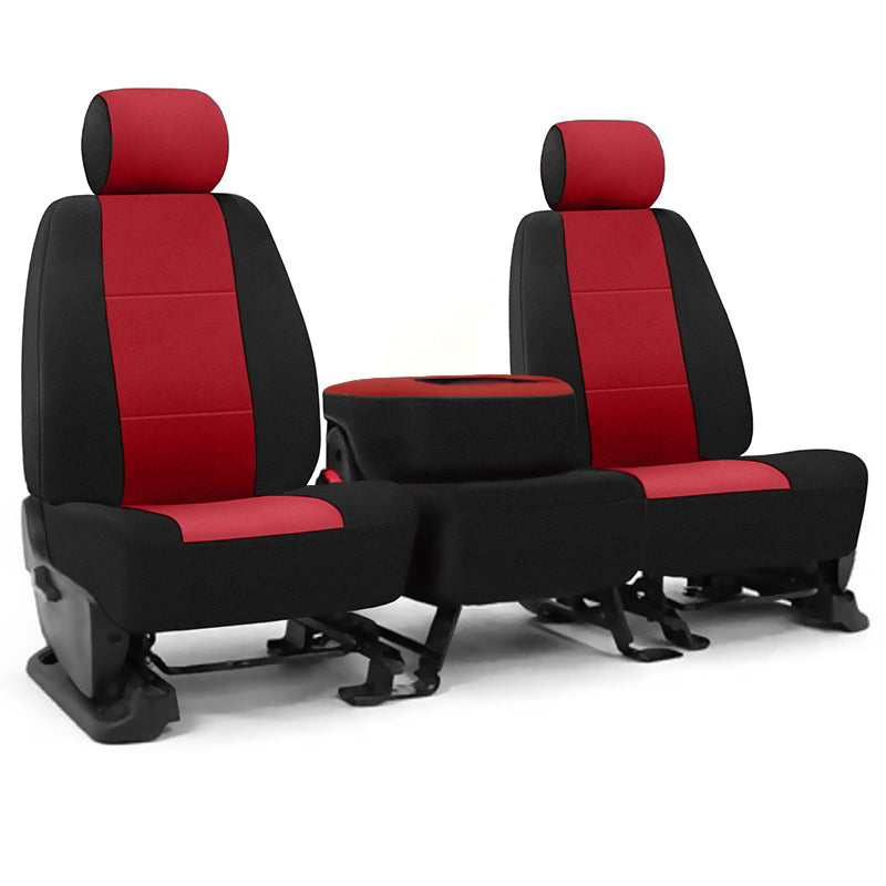 Seat Designs NeoSupreme Red 2-tone seat cover example